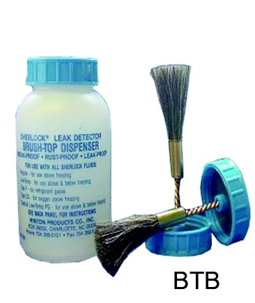 Pint Size Brush Top Bottle - Leak Detector